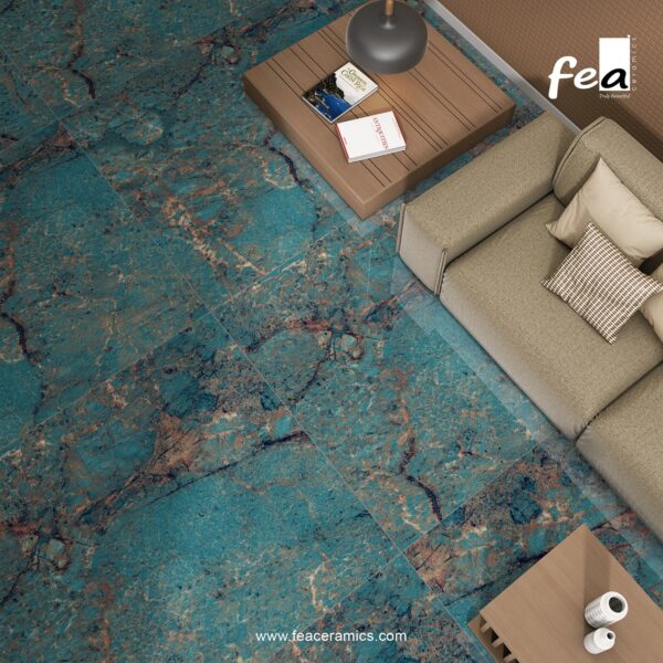 AMAZONITE AQUA - porcelain tiles