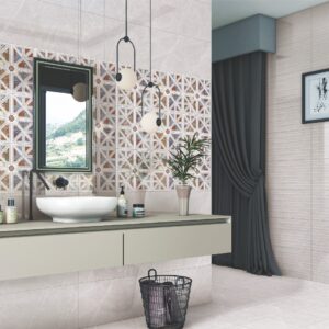 Glossy surface ceramic wall tiles for commercial and residential walls