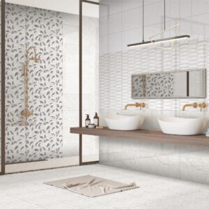 Glossy surface ceramic wall tiles – stylish interior solution