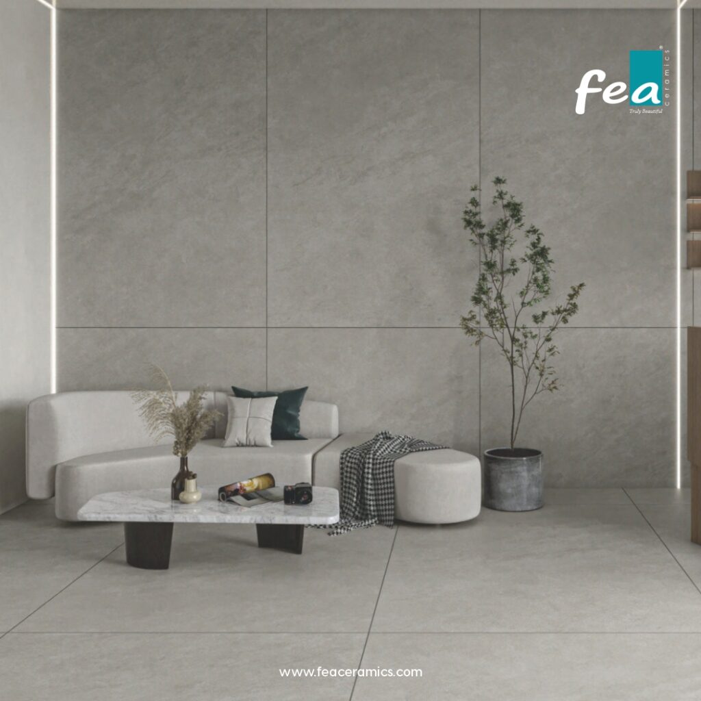 FEA Ceramics designer slab tiles - durable, elegant, and sophisticated.