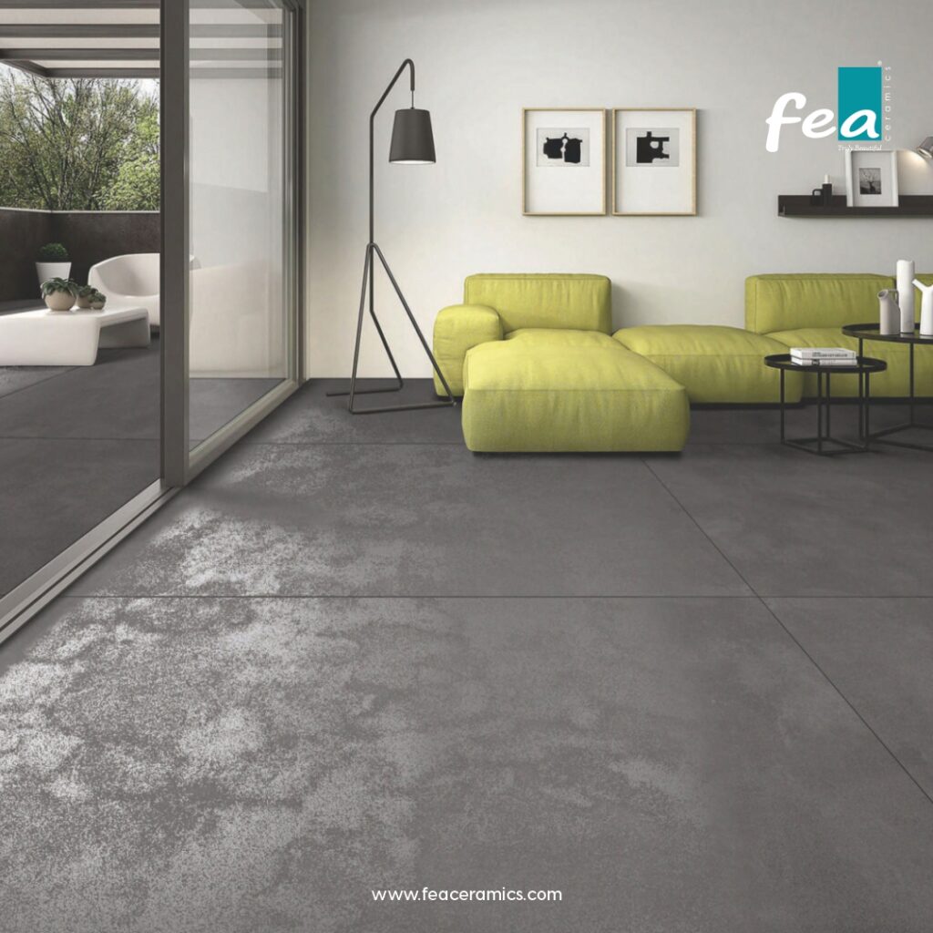 Best collection of slab porcelain tiles by FEA Ceramics for floors and walls.