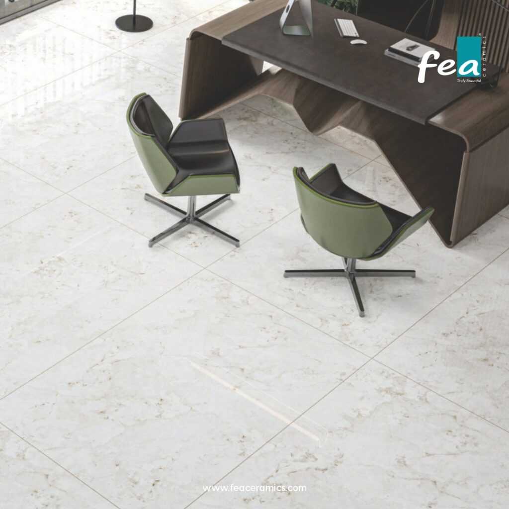 FEA Ceramics slab porcelain tiles – premium large-format tiles for luxurious interiors.