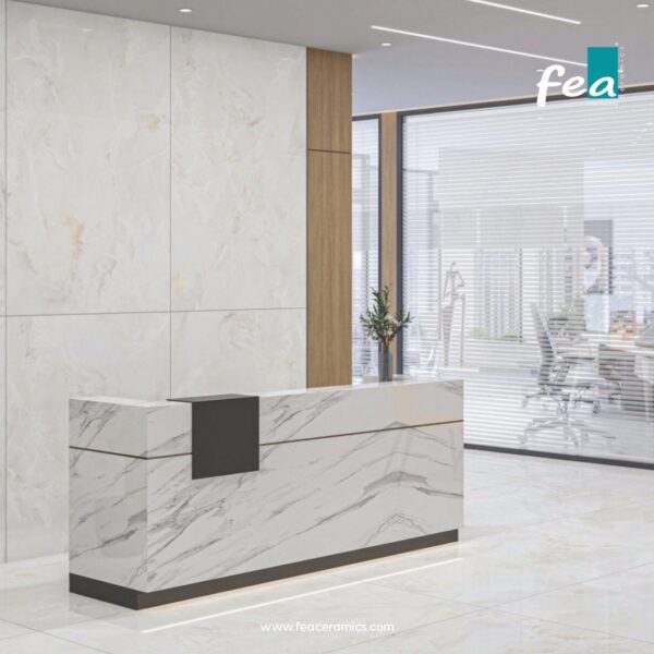Best collection of slab porcelain tiles by FEA Ceramics for floors and walls.
