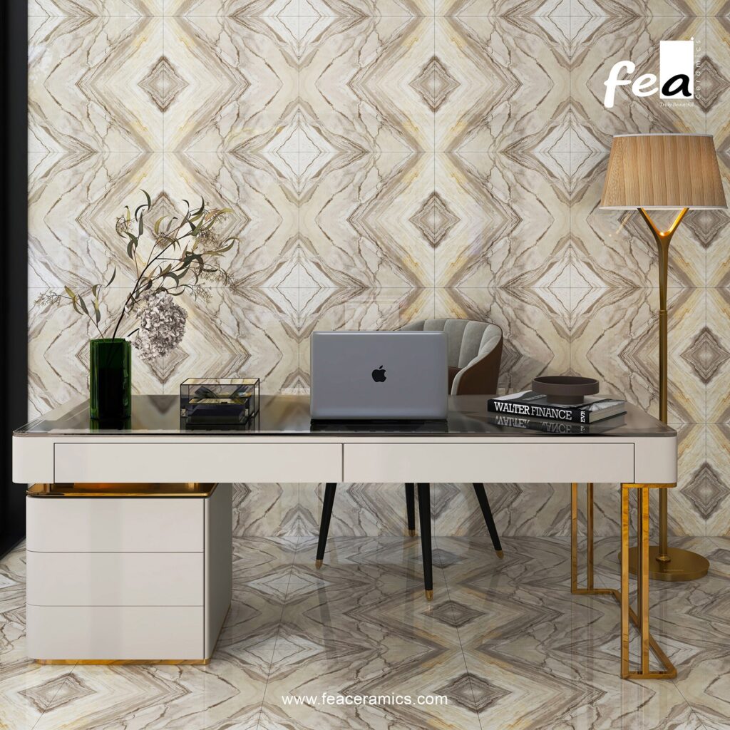 &ldquo;FEA Ceramics porcelain tile surfaces designed for luxury floors and walls.&rdquo;