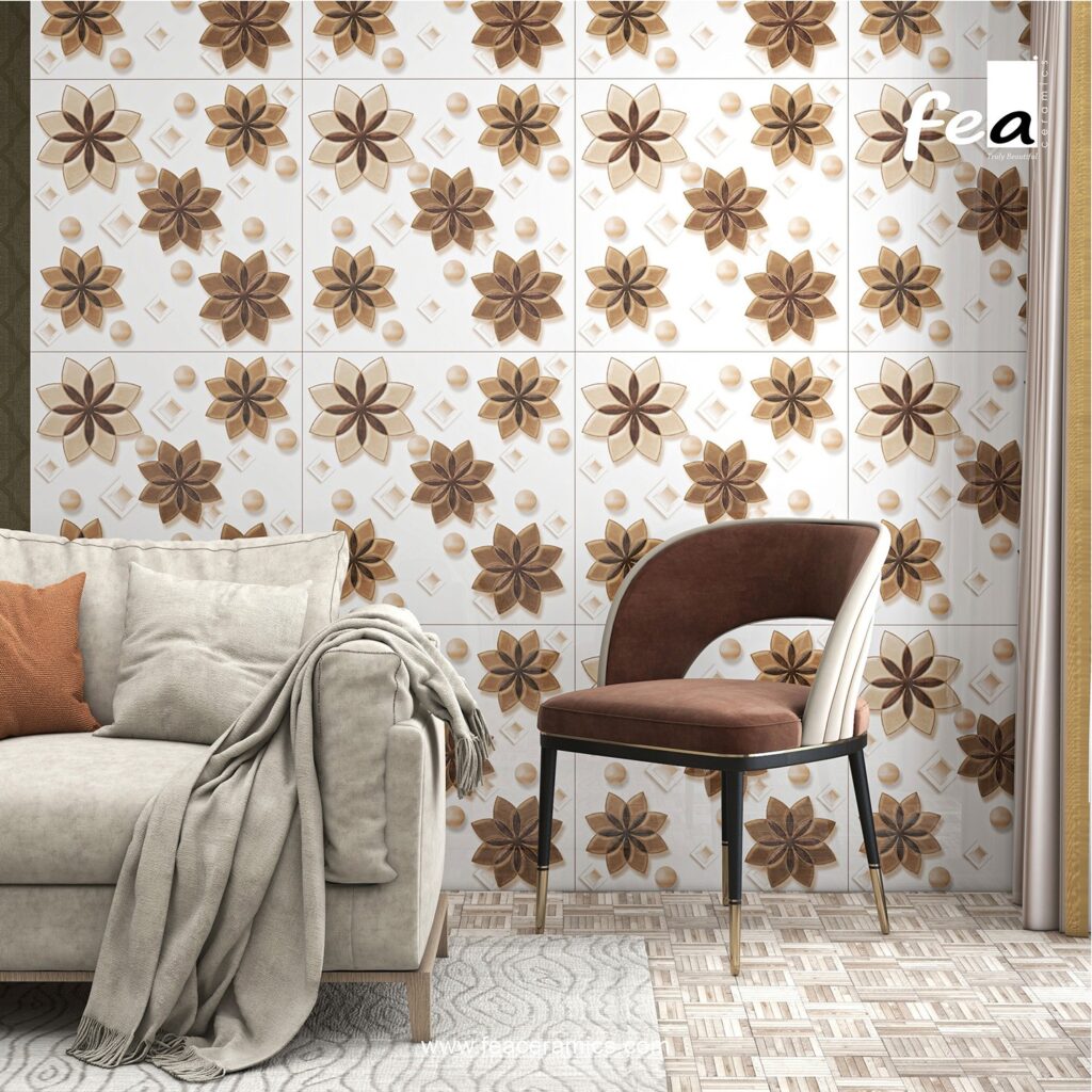 &ldquo;FEA Ceramics porcelain tiles with natural stone-inspired aesthetics.&rdquo;