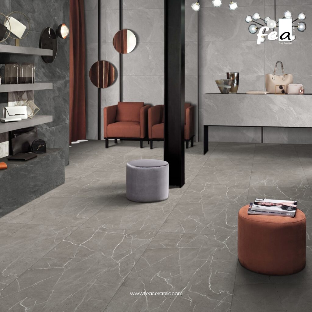 &ldquo;Modern porcelain floor and wall tiles by FEA Ceramics.&rdquo;