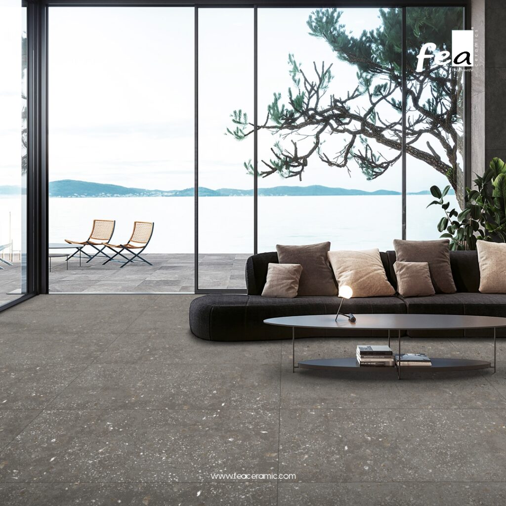 &ldquo;Premium porcelain tiles collection by FEA Ceramics for contemporary interiors.&rdquo;