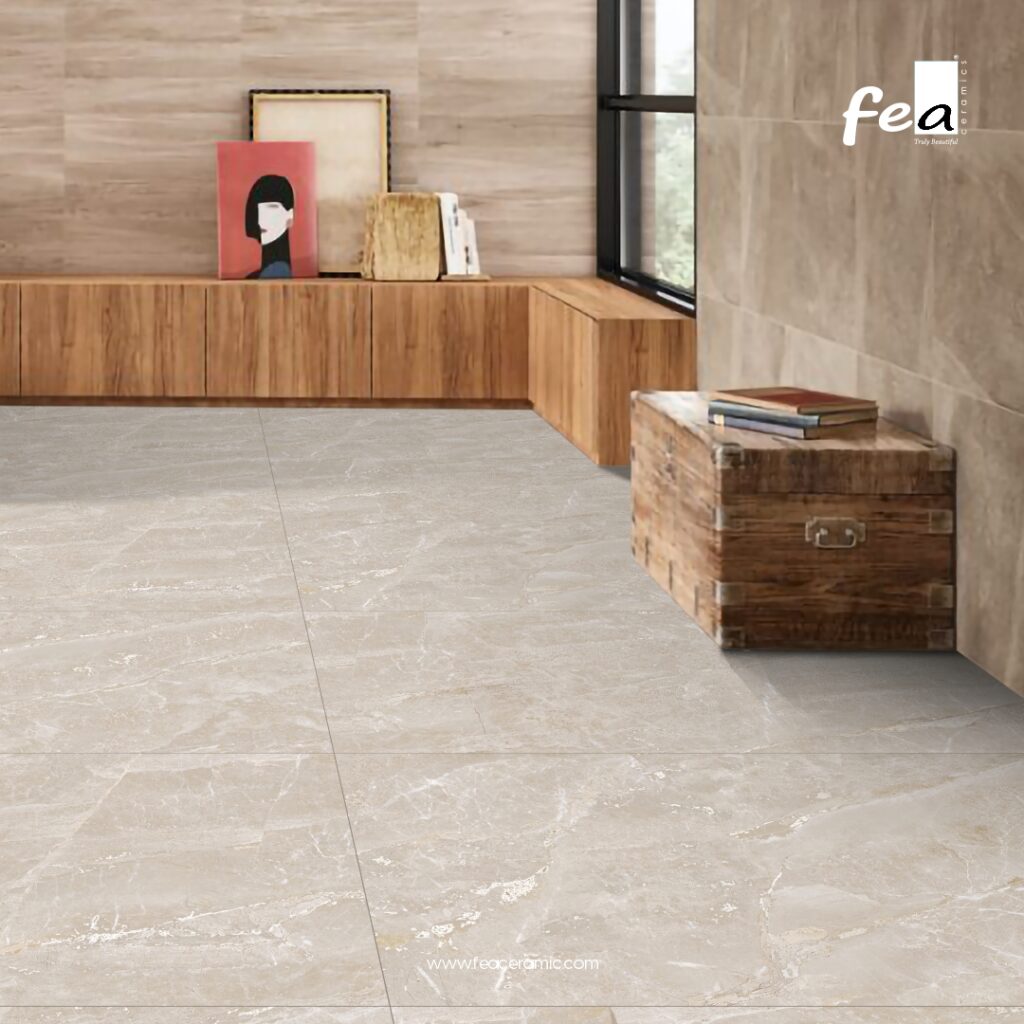 &ldquo;Advanced porcelain tile designs by FEA Ceramics for high-traffic spaces.&rdquo;