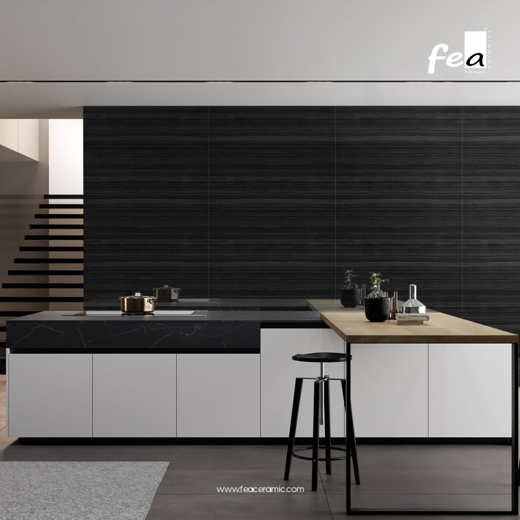 &ldquo;FEA Ceramics porcelain tiles with natural stone-inspired aesthetics.&rdquo;