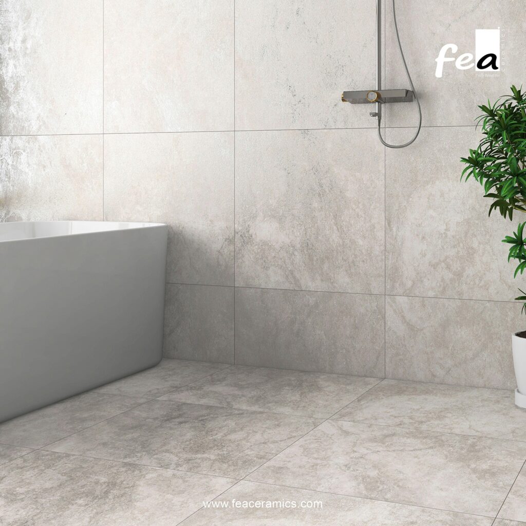 &ldquo;Advanced porcelain tile designs by FEA Ceramics for high-traffic spaces.&rdquo;