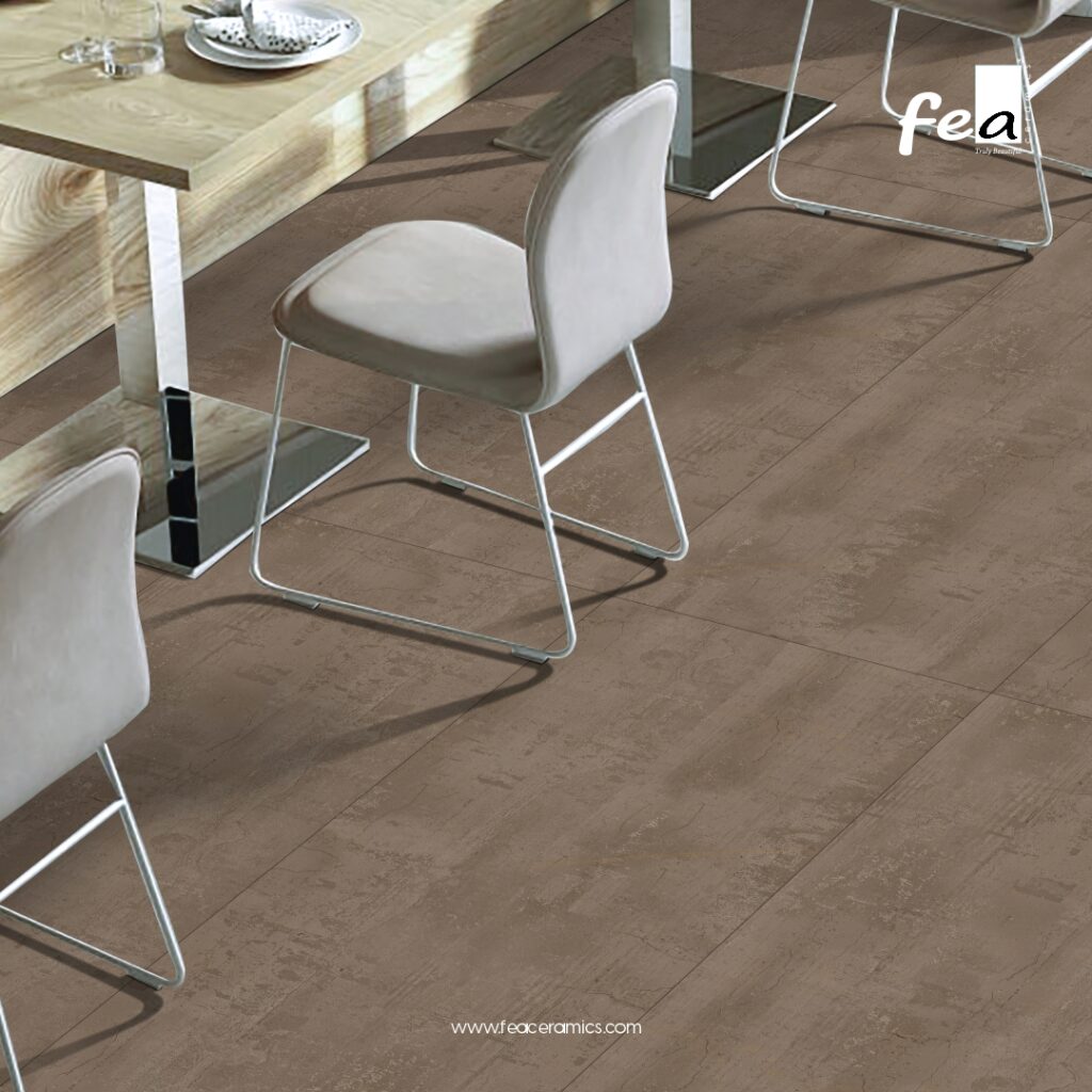 &ldquo;FEA Ceramics porcelain tile collection featuring stylish textures and finishes.&rdquo;