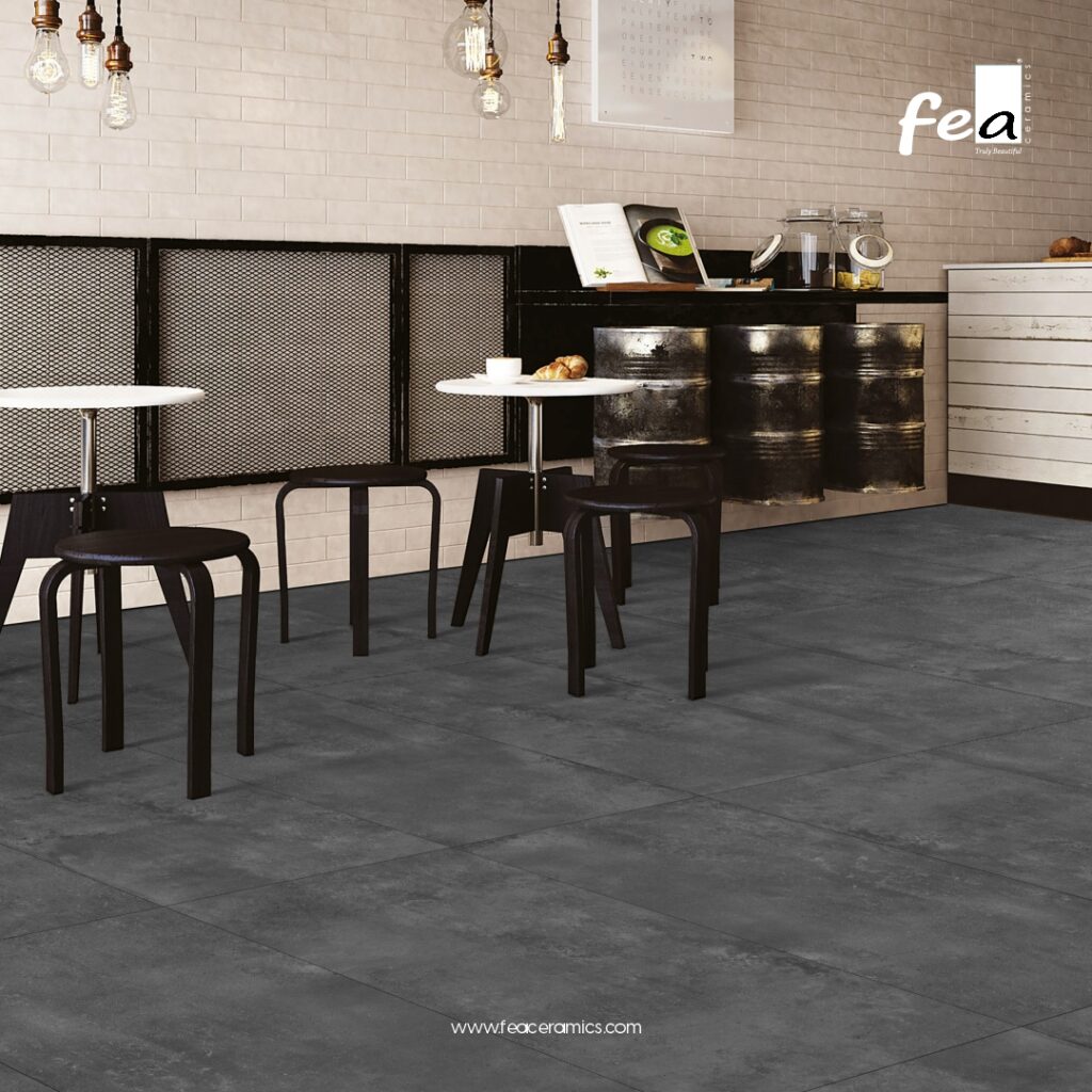 &ldquo;Elegant porcelain tiles by FEA Ceramics with refined textures and modern finishes.&rdquo;