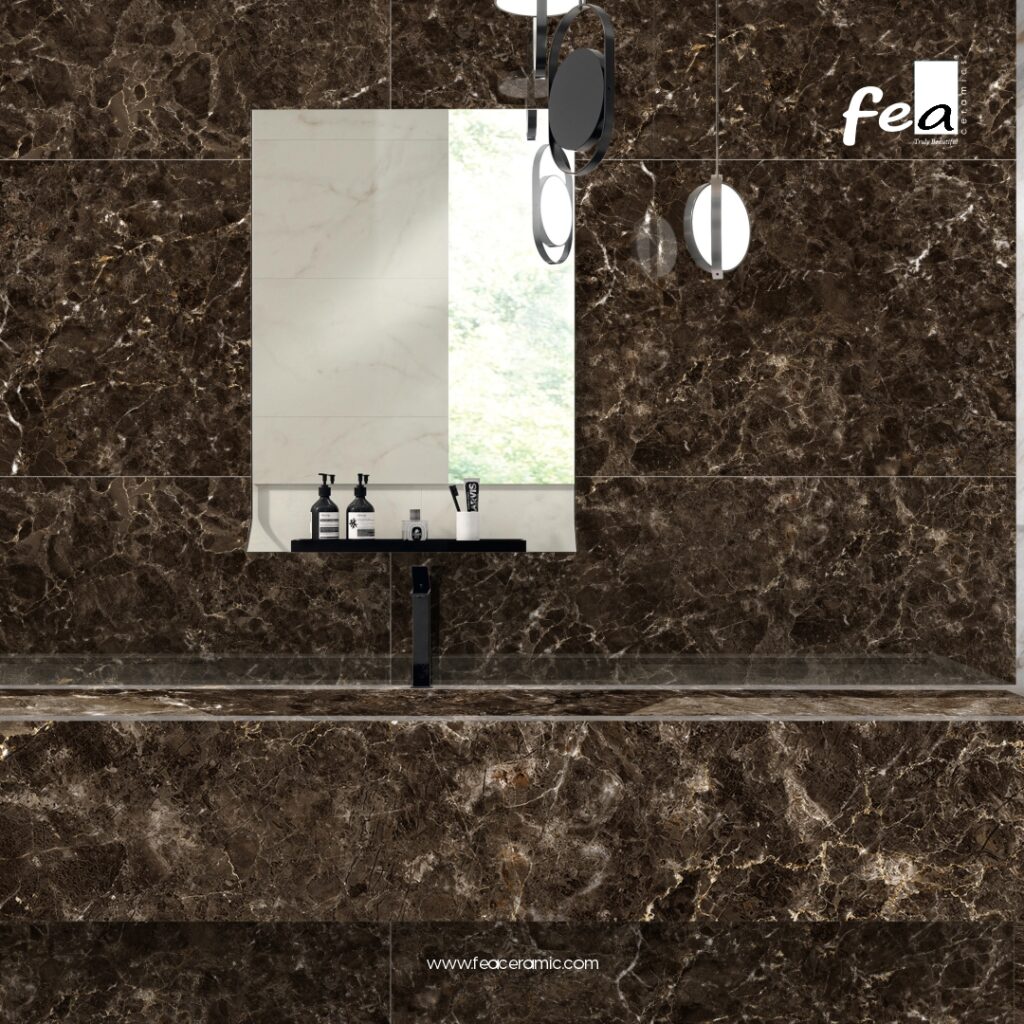 &ldquo;Modern porcelain floor and wall tiles by FEA Ceramics.&rdquo;