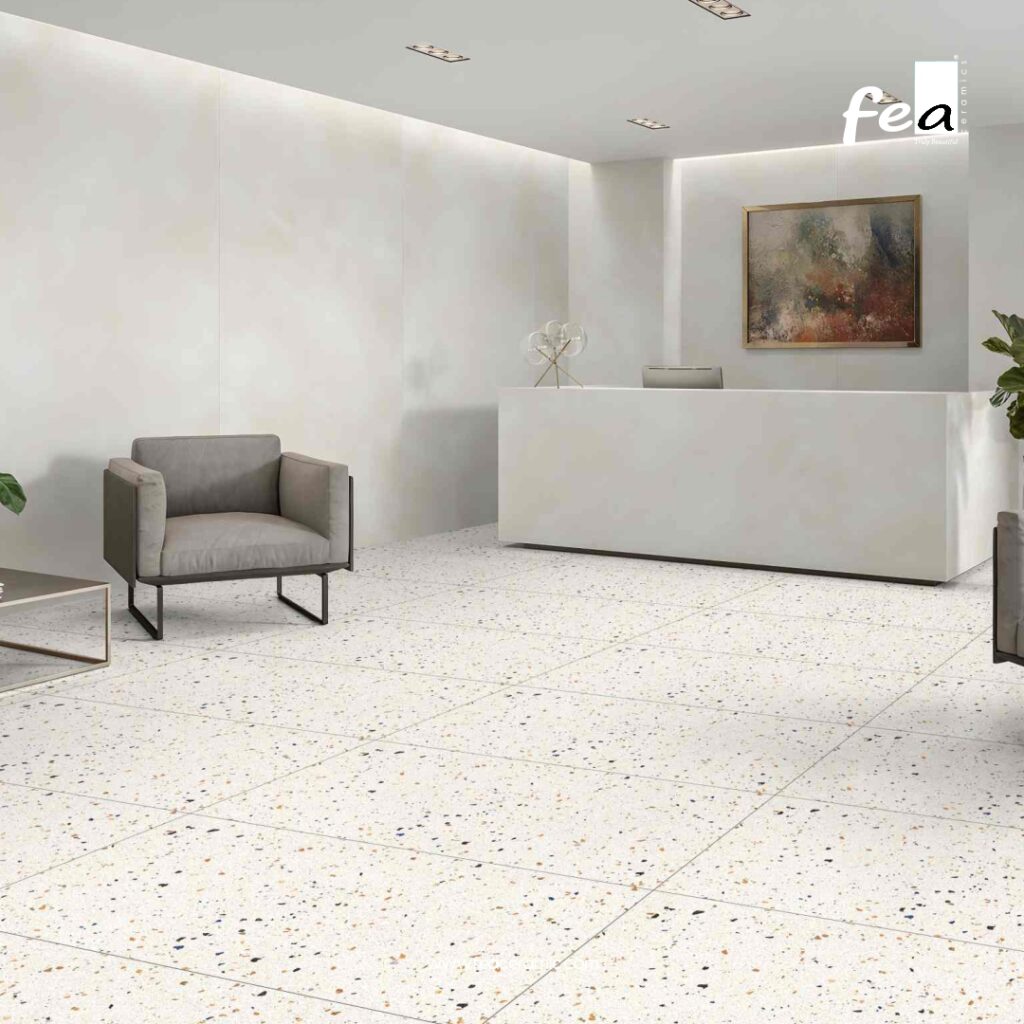 &ldquo;FEA Ceramics porcelain tile surfaces designed for luxury floors and walls.&rdquo;