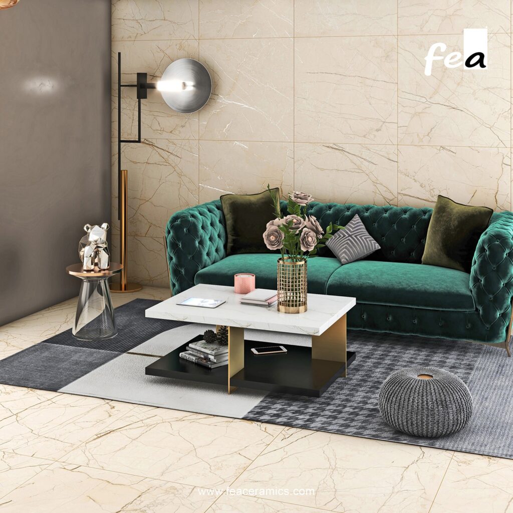 &ldquo;Elegant porcelain tiles by FEA Ceramics with refined textures and modern finishes.&rdquo;