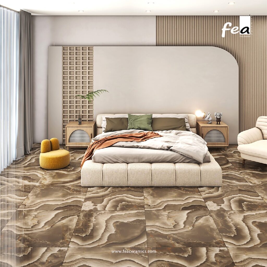 &ldquo;Elegant porcelain tiles by FEA Ceramics with refined textures and modern finishes.&rdquo;