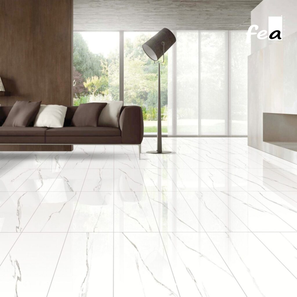 &ldquo;Elegant porcelain tiles by FEA Ceramics with refined textures and modern finishes.&rdquo;