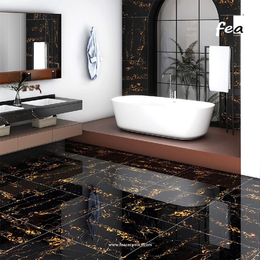&ldquo;FEA Ceramics porcelain tile surfaces designed for luxury floors and walls.&rdquo;