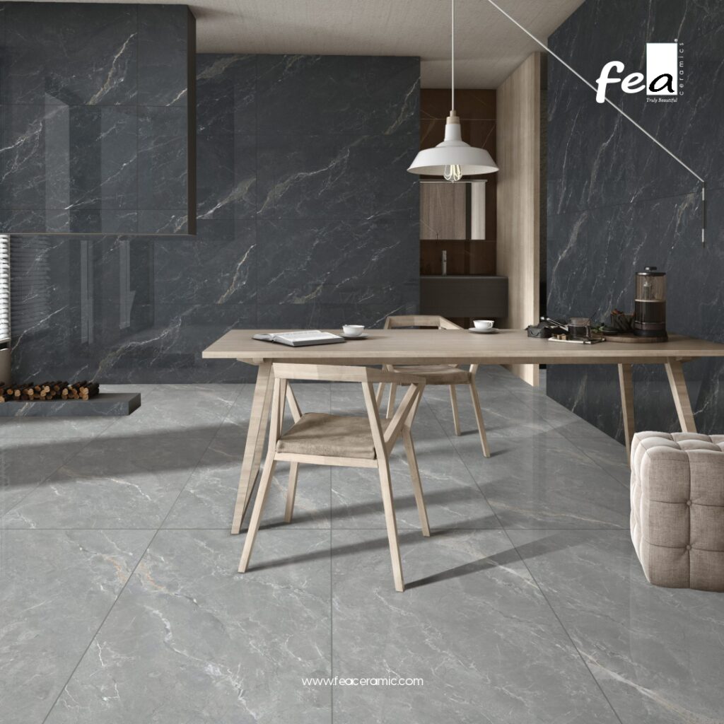 &ldquo;Elegant porcelain tiles by FEA Ceramics with refined textures and modern finishes.&rdquo;