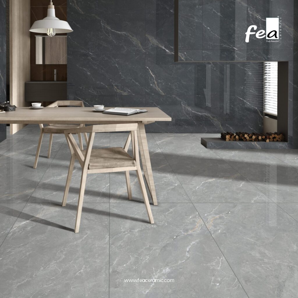 &ldquo;Elegant porcelain tiles by FEA Ceramics with refined textures and modern finishes.&rdquo;