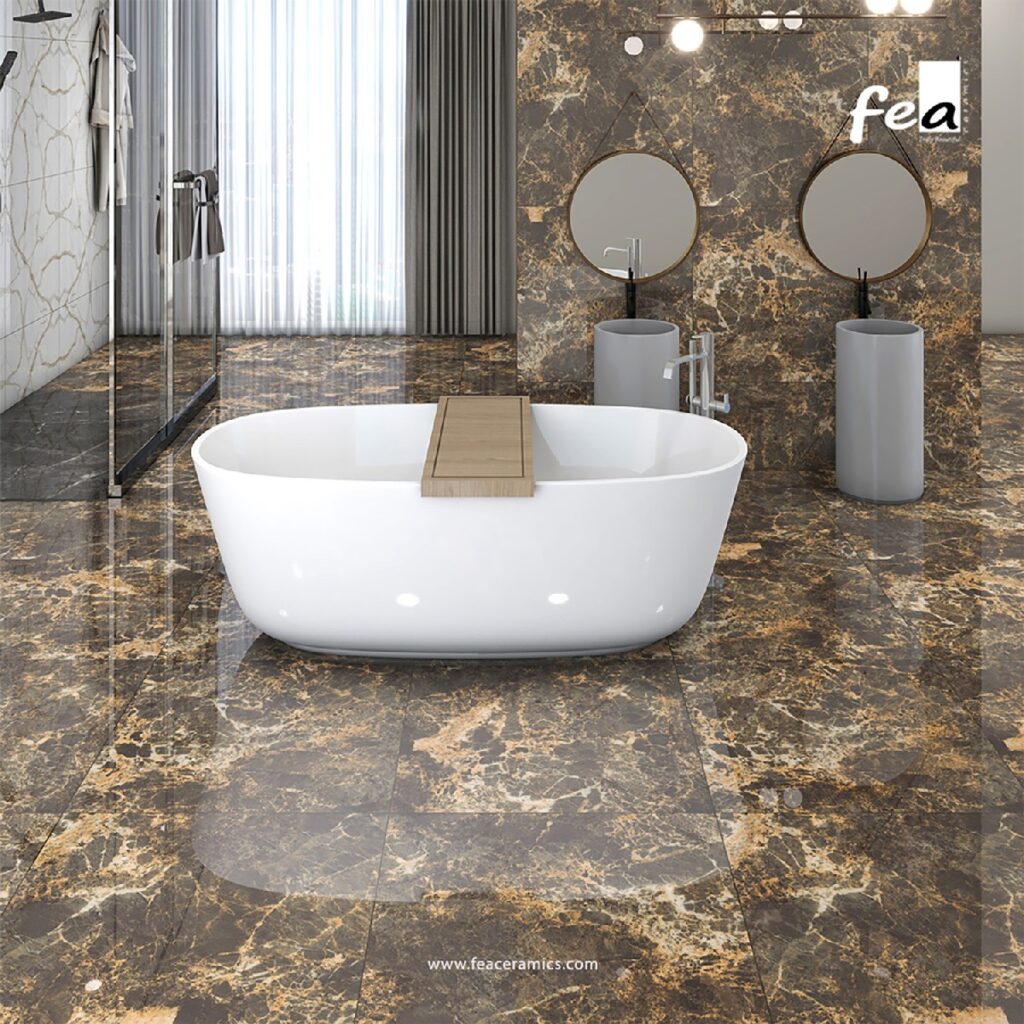 &ldquo;Premium porcelain tiles collection by FEA Ceramics for contemporary interiors.&rdquo;