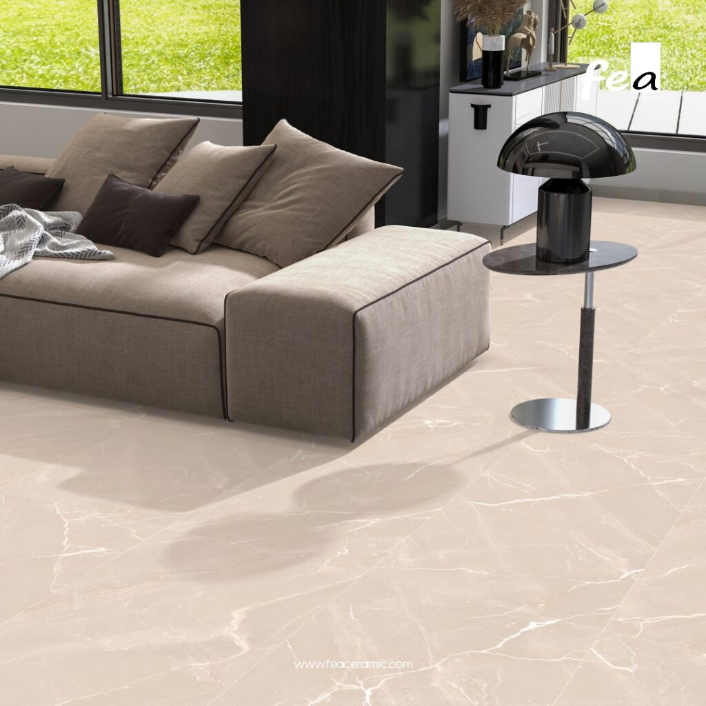 &ldquo;FEA Ceramics porcelain tiles with natural stone-inspired aesthetics.&rdquo;