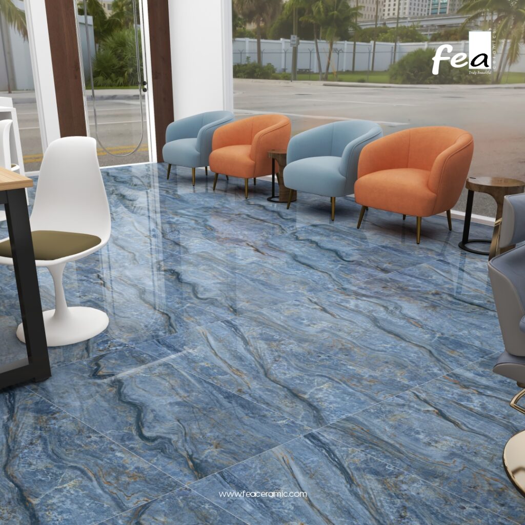 &ldquo;FEA Ceramics porcelain tiles with natural stone-inspired aesthetics.&rdquo;