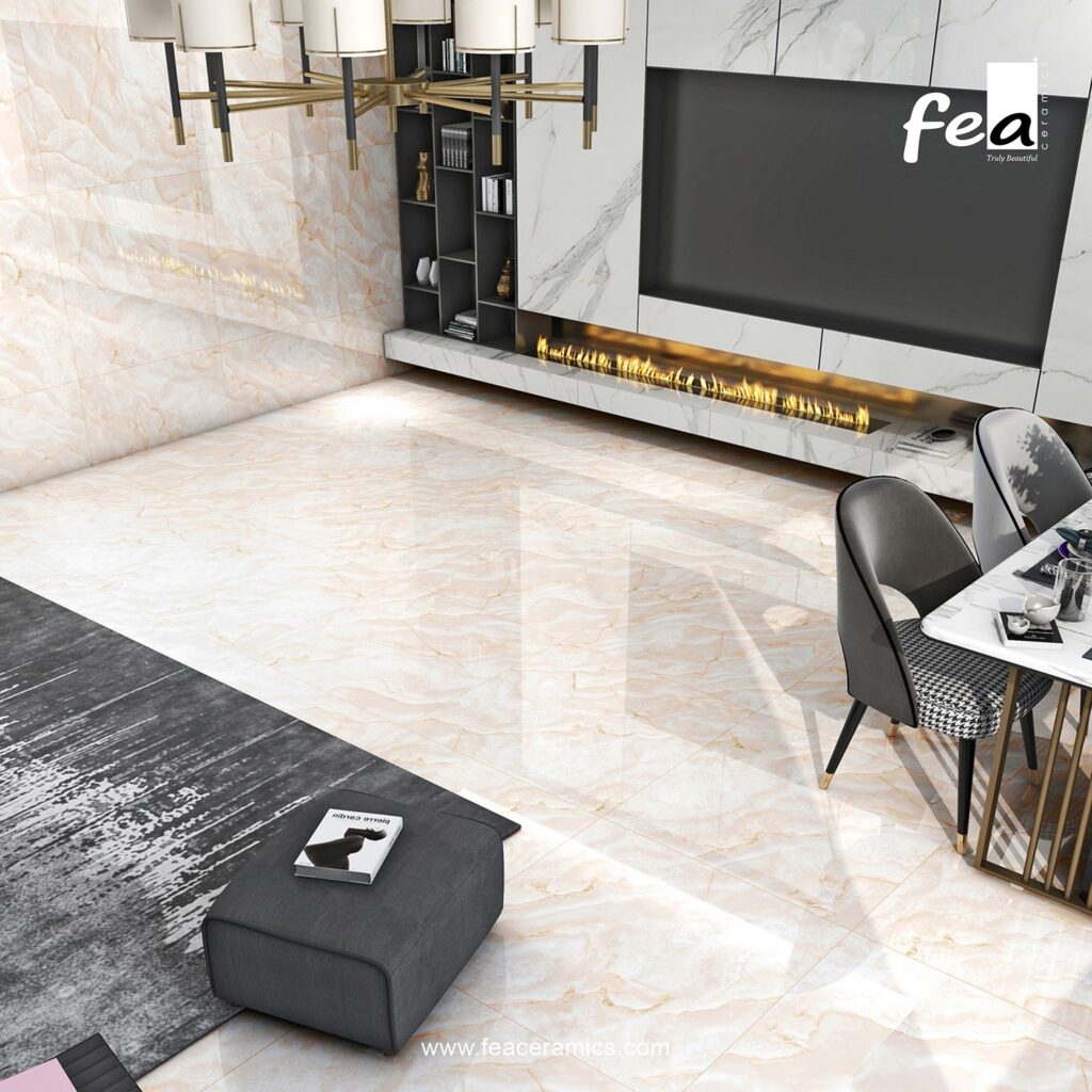 &ldquo;FEA Ceramics porcelain tile surfaces designed for luxury floors and walls.&rdquo;