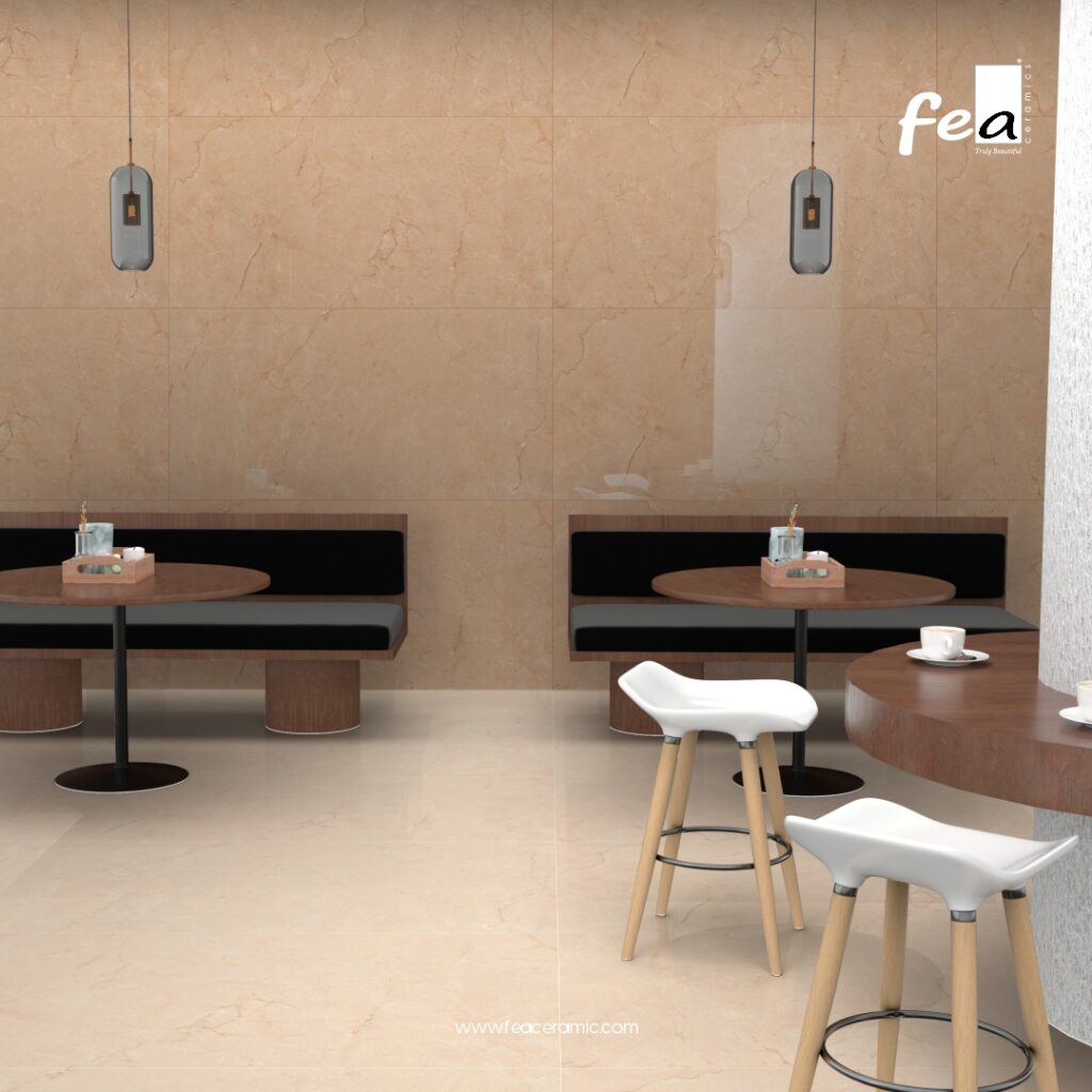 &ldquo;Premium porcelain tiles collection by FEA Ceramics for contemporary interiors.&rdquo;