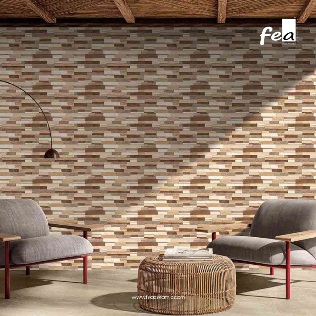 &ldquo;FEA Ceramics Ceramic Wall Tiles with natural stone-inspired aesthetics.&rdquo;