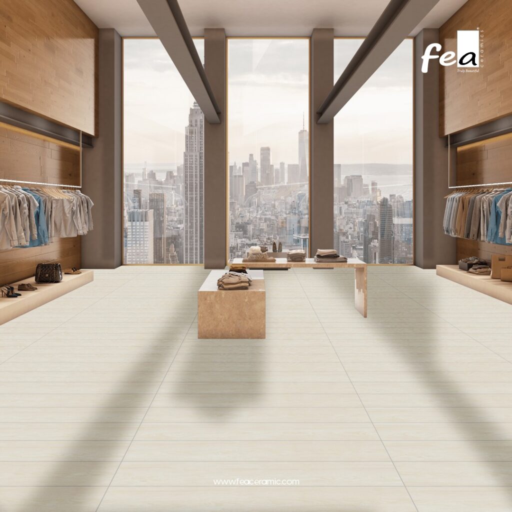&ldquo;FEA Ceramics Wooden Planks Floor Tiles crafted for elegance, strength, and performance.&rdquo;