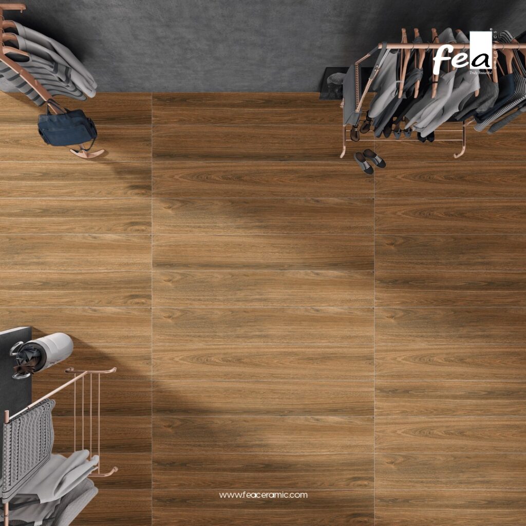 &ldquo;FEA Ceramics Wooden Planks Floor Tiles with natural stone-inspired aesthetics.&rdquo;