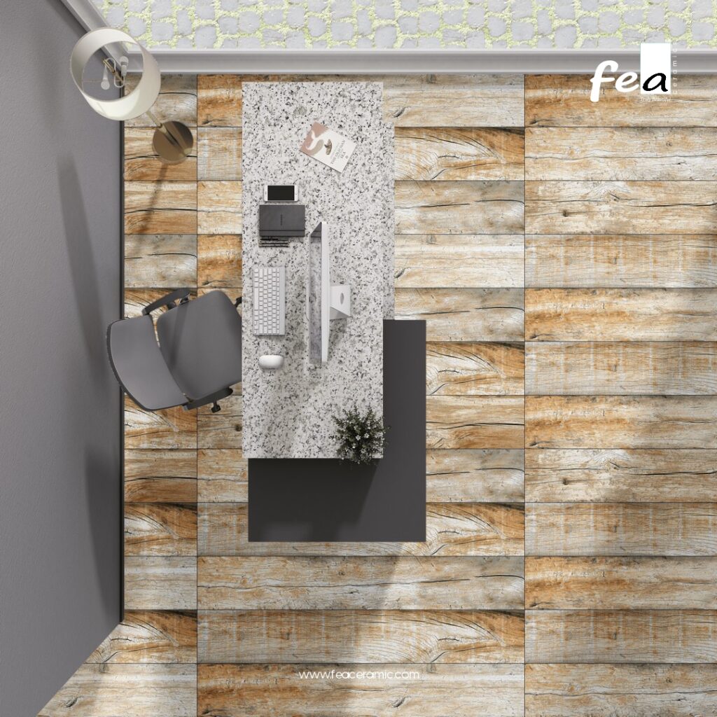 &ldquo;Minimal and modern Wooden Planks Floor Tiles by FEA Ceramics for timeless interiors.&rdquo;