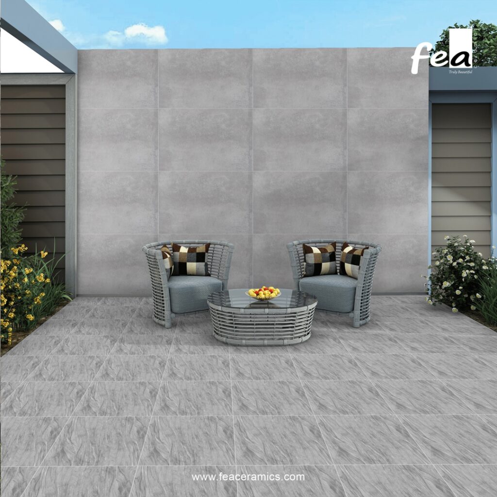 Heavy vehicle load bearing outdoor floor tiles