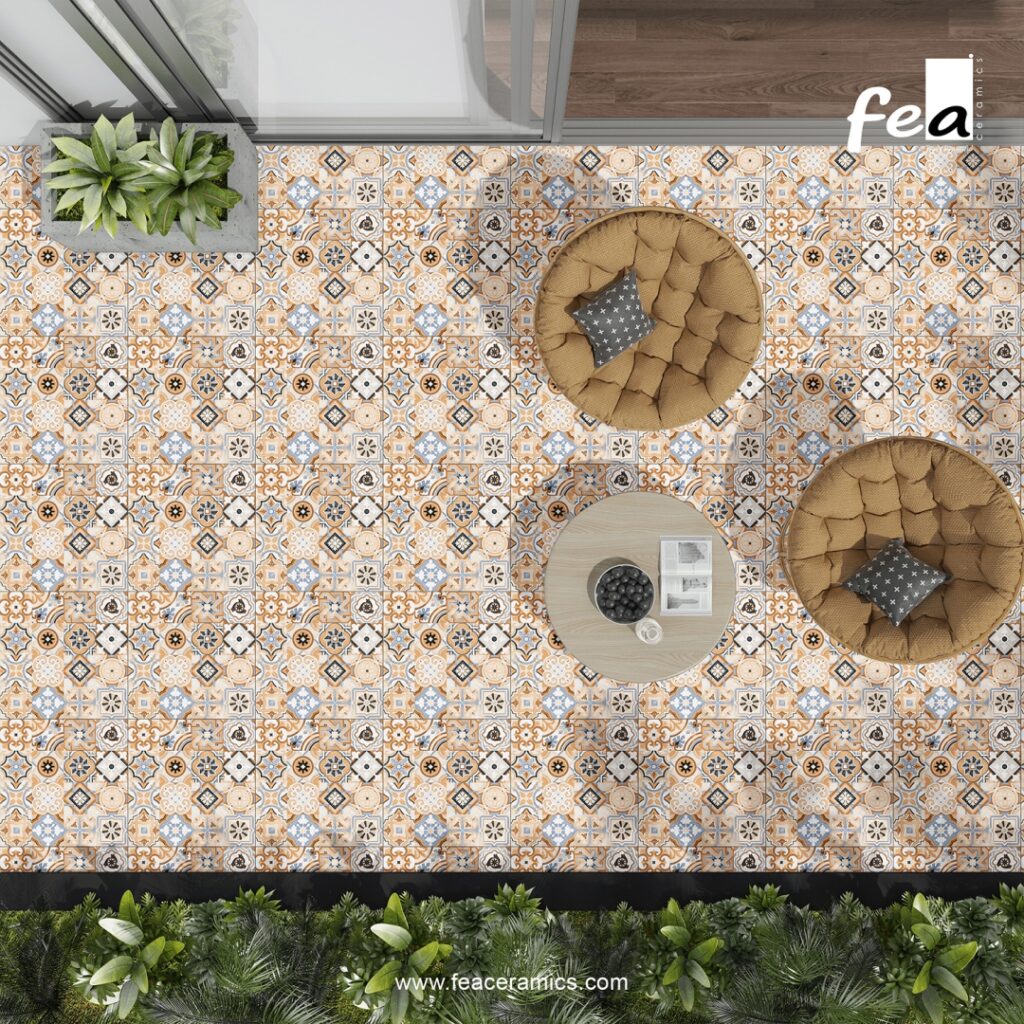 Anti-skid driveway parking tiles for homes