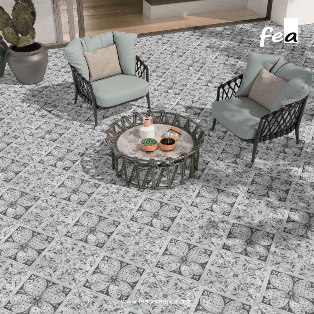 Thick parking tiles for driveway flooring