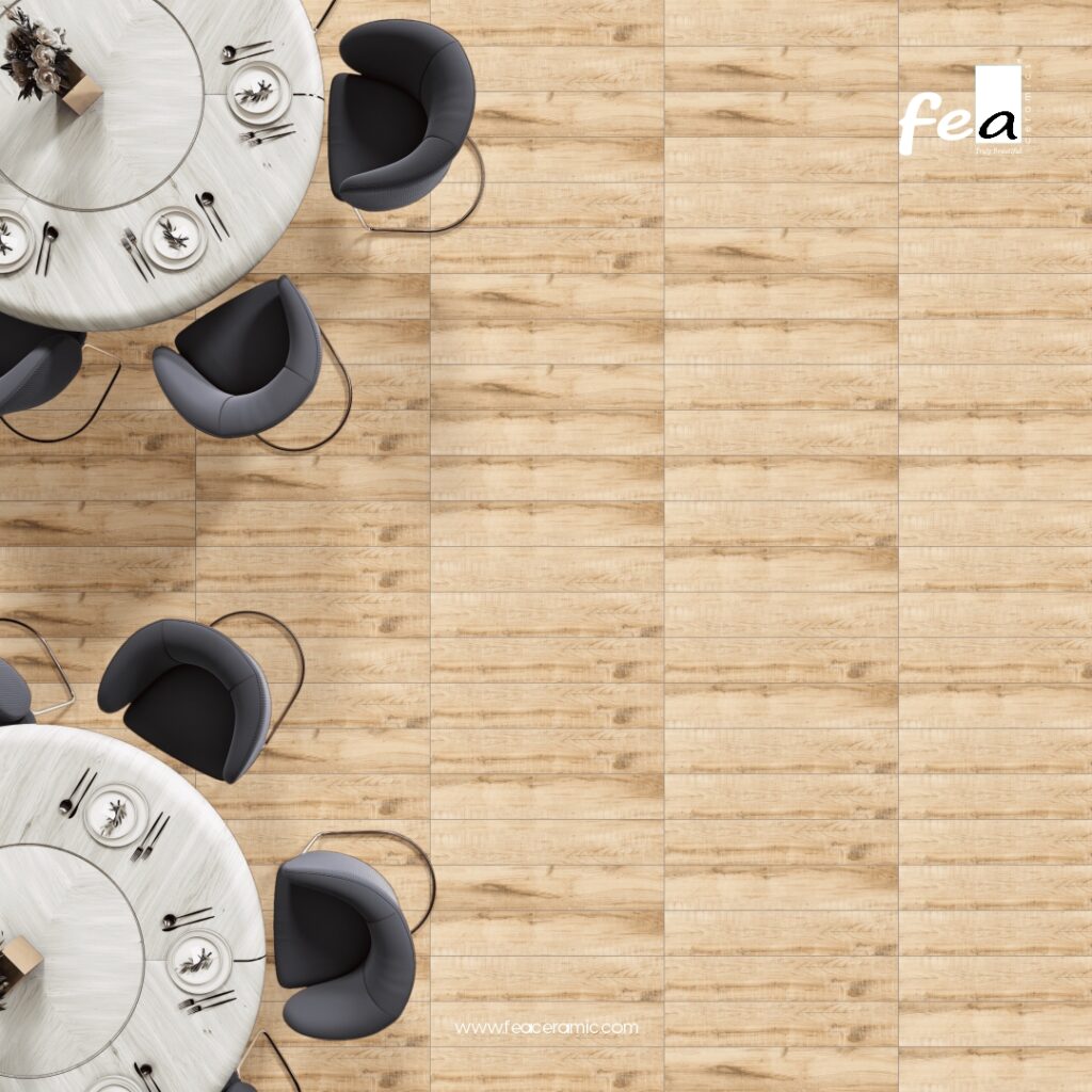 &ldquo;FEA Ceramics porcelain tile collection featuring stylish textures and finishes.&rdquo;