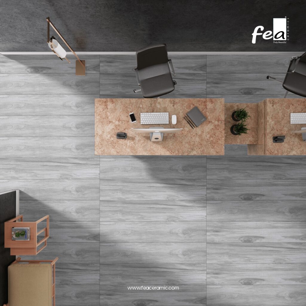 &ldquo;Stylish Wooden Planks Floor Tiles from FEA Ceramics combining durability and design.&rdquo;