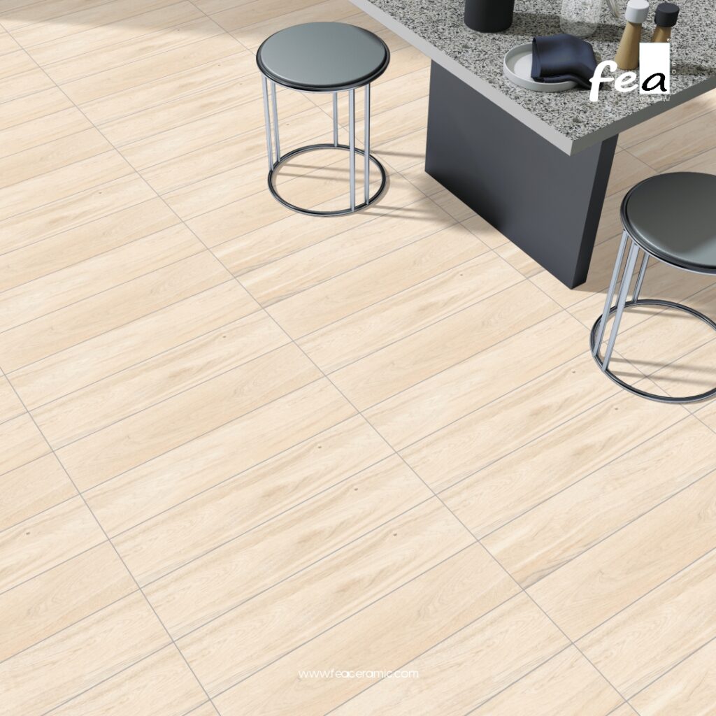 &ldquo;FEA Ceramics Wooden Planks Floor Tiles with natural stone-inspired aesthetics.&rdquo;