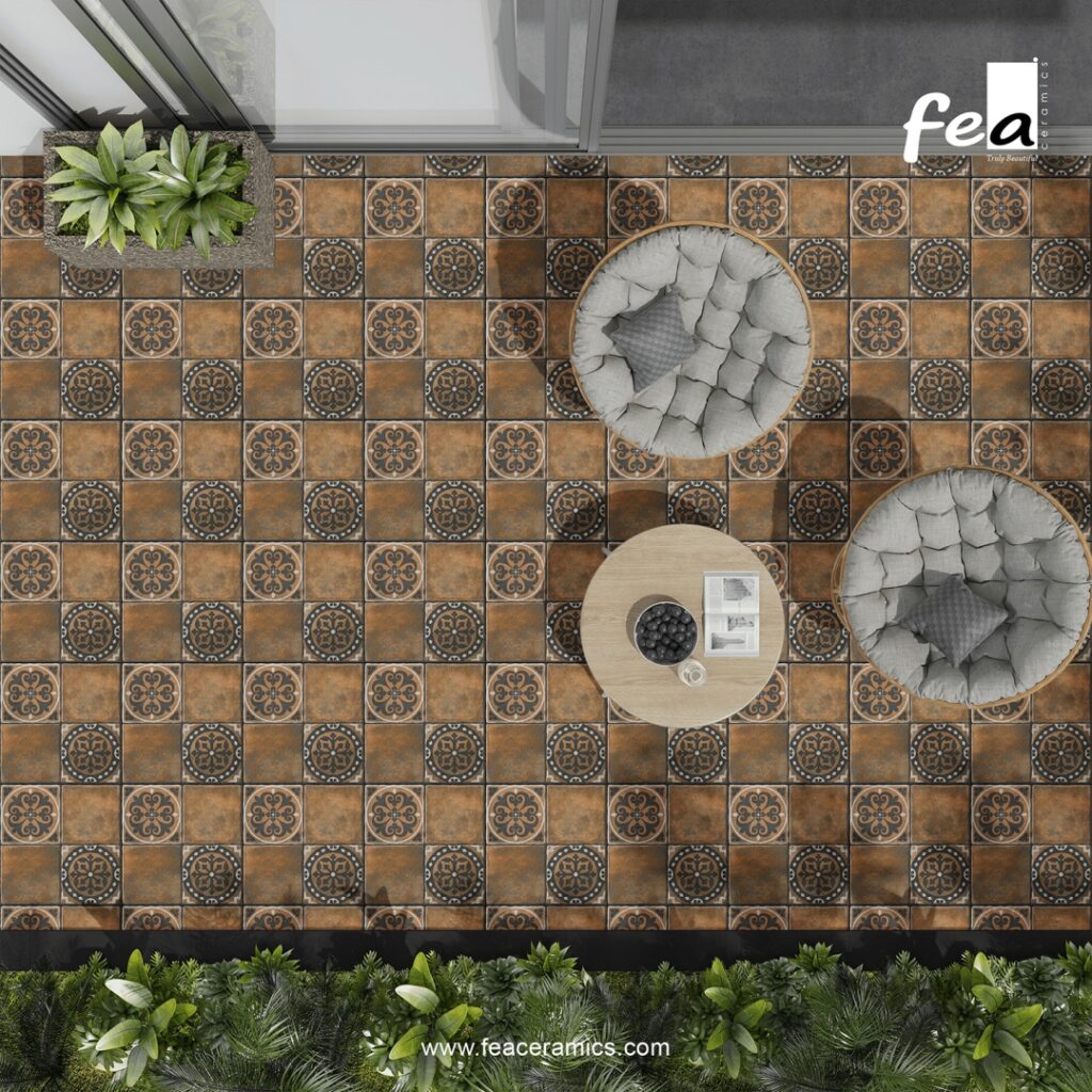 Exterior load bearing parking tiles for residential and commercial use