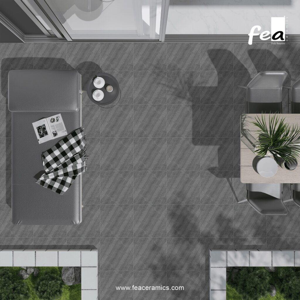 Industrial grade outdoor parking floor tiles