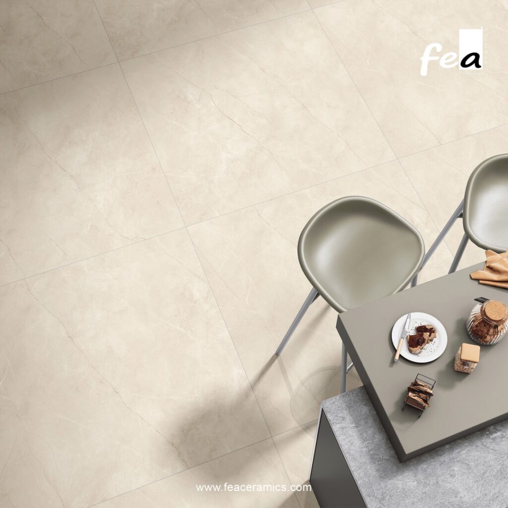 Fea Ceramics porcelain slab tile feature wall design