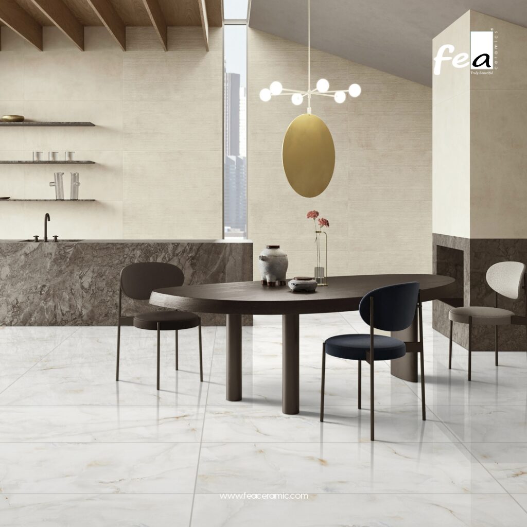 &ldquo;Modern porcelain floor and wall tiles by FEA Ceramics.&rdquo;