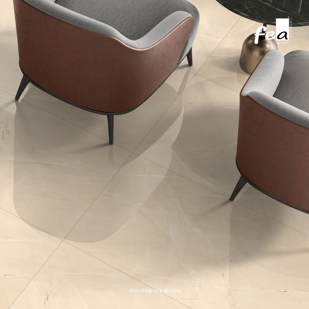 &ldquo;FEA Ceramics porcelain tile surfaces designed for luxury floors and walls.&rdquo;