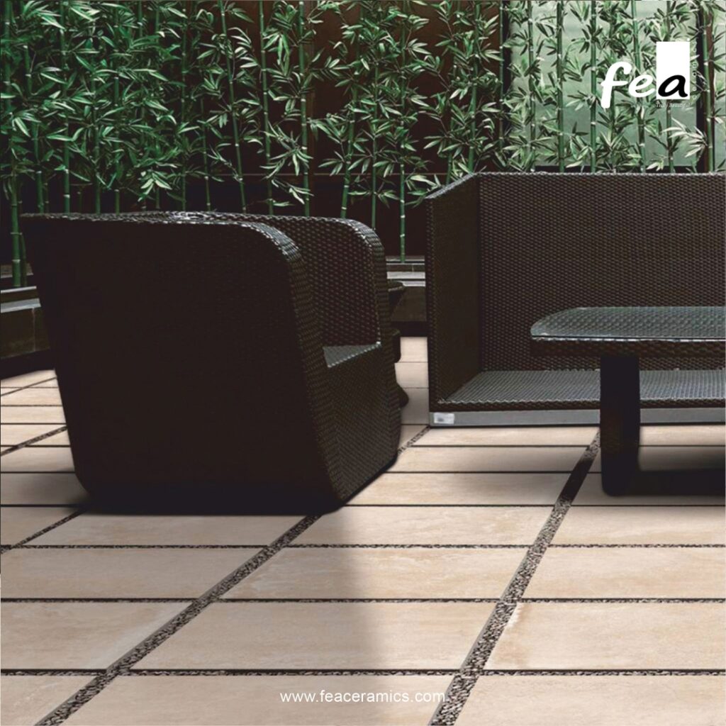 Heavy vehicle load bearing outdoor floor tiles