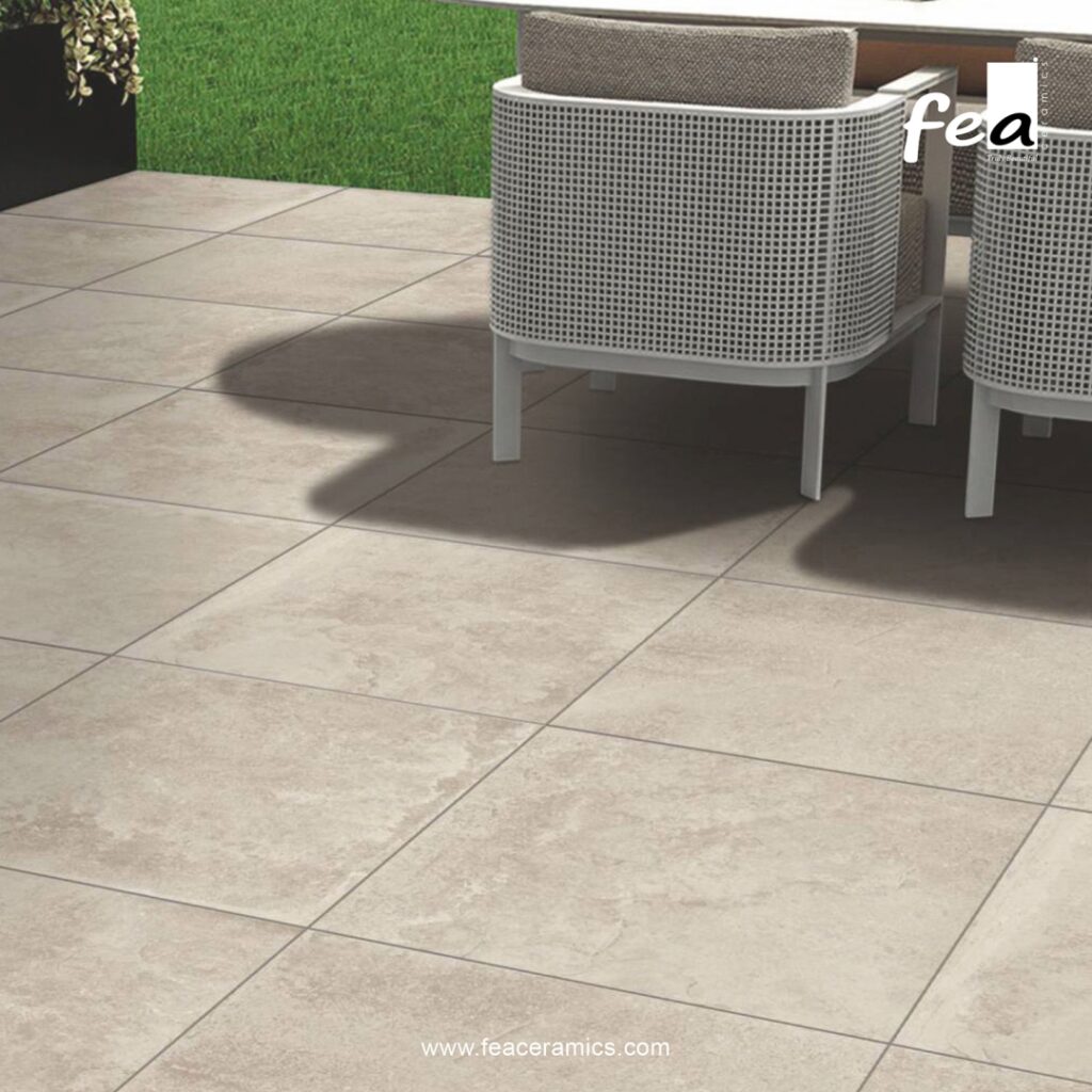 Heavy vehicle load bearing outdoor floor tiles