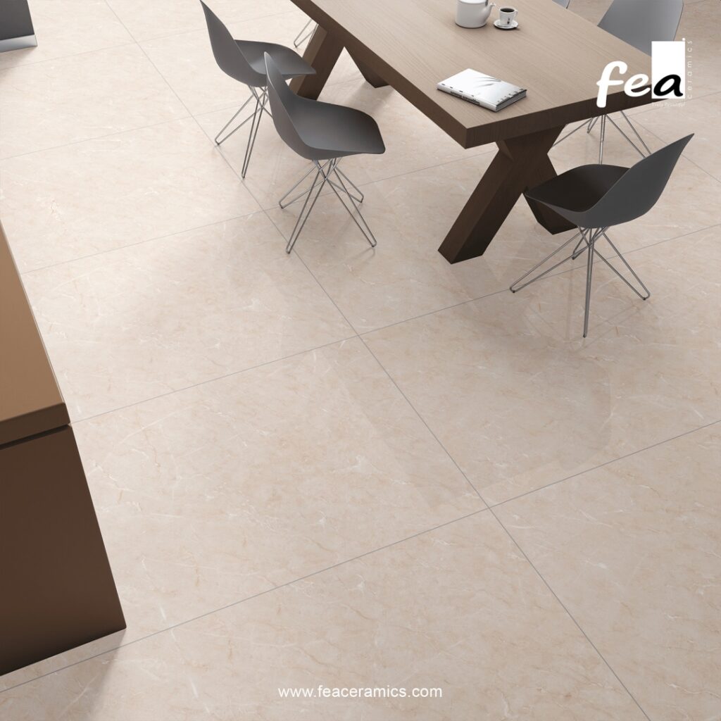 Fea Ceramics porcelain slab tile feature wall design