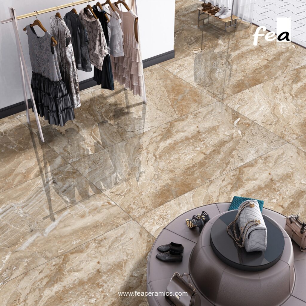 Premium porcelain slab tile for modern architecture