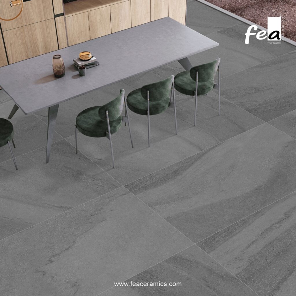 Premium porcelain slab tile for modern architecture