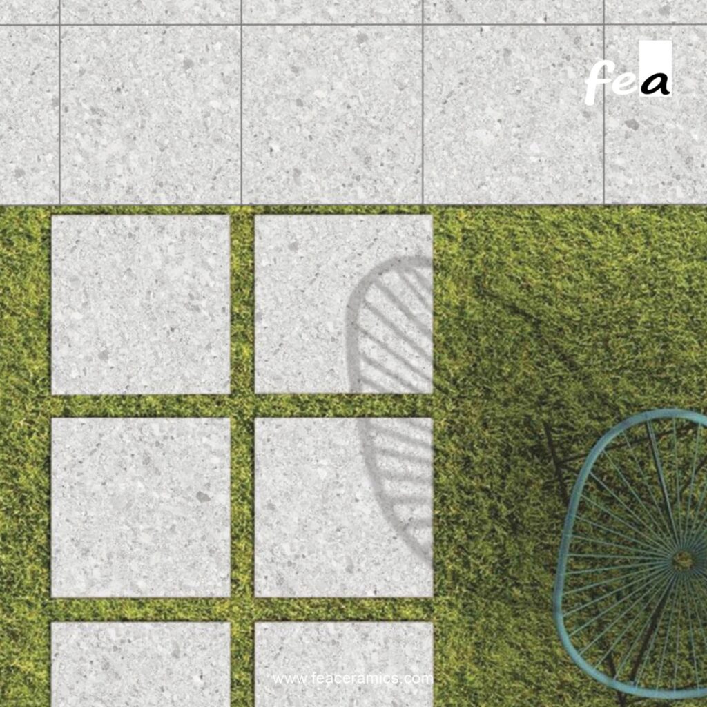 Weather resistant exterior parking tiles